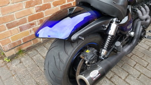R3 Stealth Rear Mudguard from Triumph Custom Parts